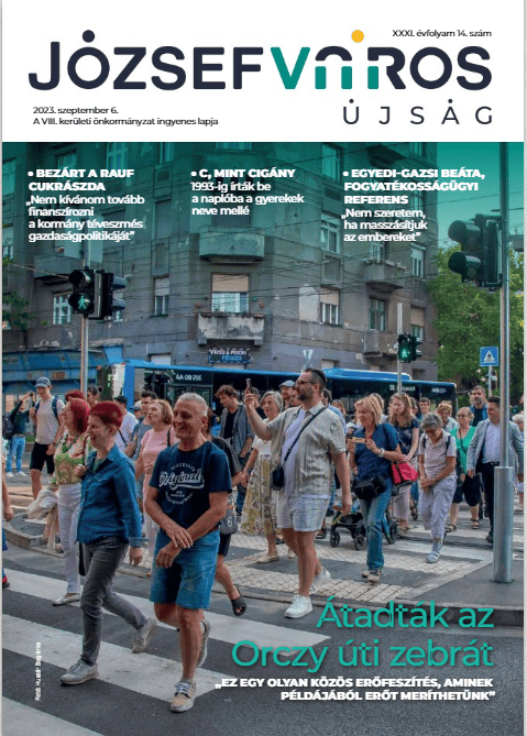 Referenciák 6 jozsefvaros ujsag XXXI 14sz